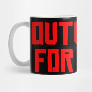 Red Dead Redemption 2 Outlaws For Life Mug